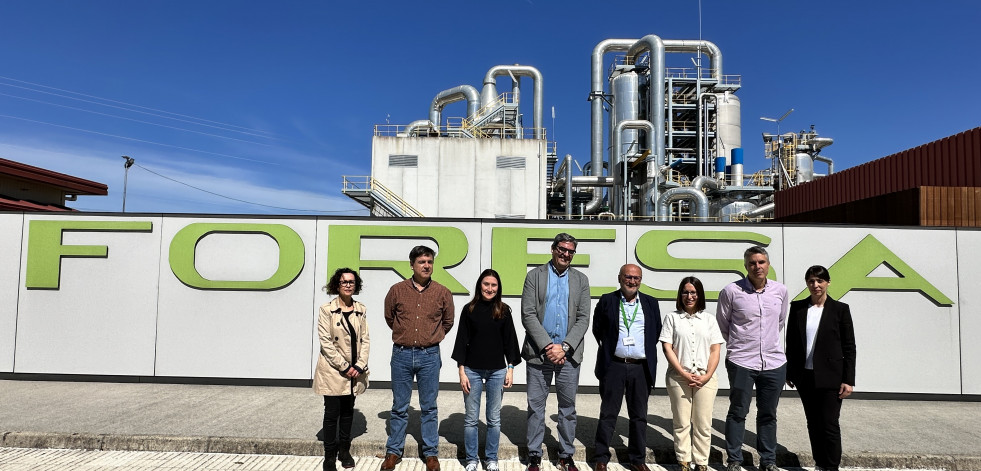Abel Losada destaca el proyecto de la planta de biorresinas de Foresa como un “revulsivo para a innovación”